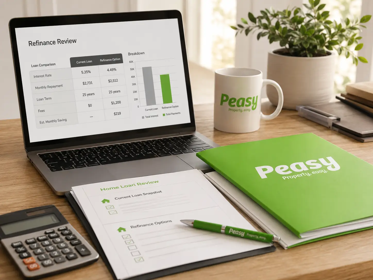 Peasy review the best options for Home Loan Refinancing